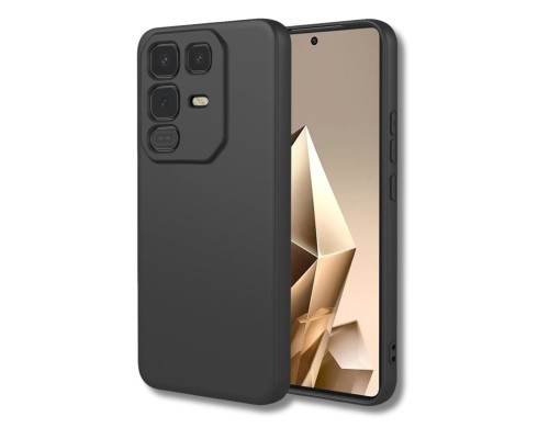 Чохол до мобільного телефона BeCover Silicone Infinix Note 50 Pro 4G (X6855) Black (714673)