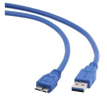 Дата кабель USB 3.0 AM to micro USB 3.0m Cablexpert (CCP-mUSB3-AMBM-10) Дата кабель USB 3.0 AM to micro USB 3.0m Cablexpert (CCP-mUSB3-AMBM-10)