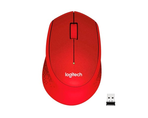 Мишка Logitech M330 Silent plus Red (910-004911)