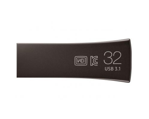 USB флеш накопичувач Samsung 32GB Bar Plus Black USB 3.1 (MUF-32BE4/APC)