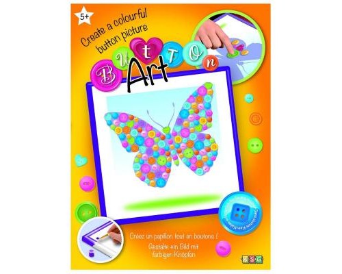 Набір для творчості Sequin Art BUTTON Butterfly (SA1528)