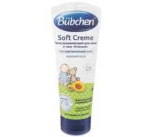 Дитячий крем Bubchen для обличчя и тіла Ніжний 75 мл (7613034884091)