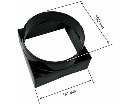 Витяжка кухонна Eleyus VERTICAL 470 60 BL