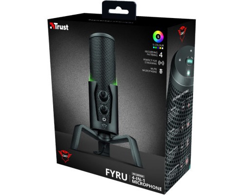 Мікрофон Trust GXT 258 Fyru USB 4-in-1 Streaming Microphone Black (23465)