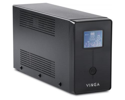 Пристрій безперебійного живлення Vinga LCD 1500VA metal case ( VPC-1500PRM3 ) (VPC-1500PRM3)