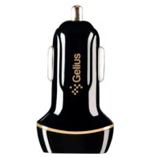 Зарядний пристрій Gelius Ultra Voyager GU-CC02 2USB 2.4A + Cable Type-C Black (00000077717)