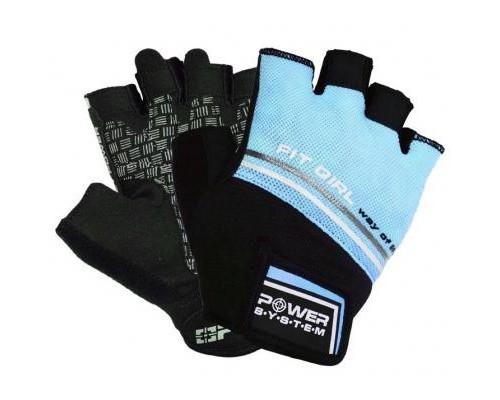Рукавички для фітнесу Power System Fit Girl Evo PS-2920 M Blue (PS_2920_M_Blue)