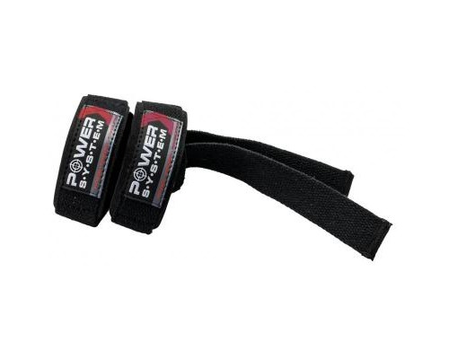 Кистьові лямки Power System 3400 Black/Red (PS-3400_Bl/Red)