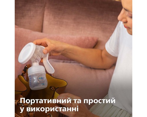 Молоковідсмоктувач Philips AVENT Ручний (SCF430/10) Молоковідсмоктувач Philips AVENT Ручний (SCF430/10)