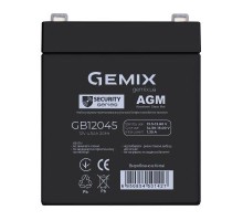 Батарея до ДБЖ Gemix GB 12В 4.5 Ач (GB12045) 