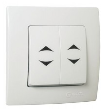 Вимикач MAKEL Lillium Natural Kare Біла (32001026)