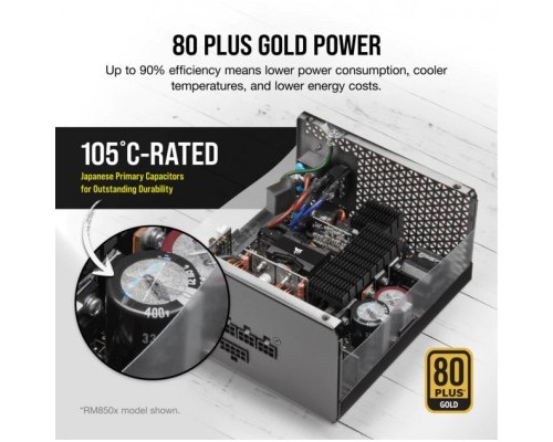 Блок живлення Corsair 750W RM750x (CP-9020199-EU)