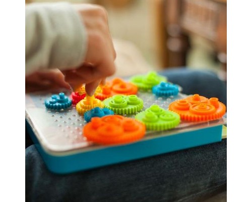 Ігровий набір Fat Brain Toys Різнокольорові Шестерінки Crankity (F140ML) 