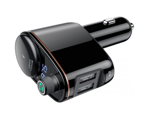 FM модулятор Baseus Lokomotive S-06 Black (CCALL-RH01)