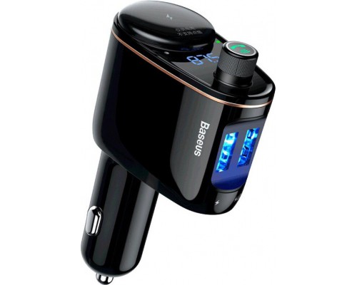 FM модулятор Baseus Lokomotive S-06 Black (CCALL-RH01)
