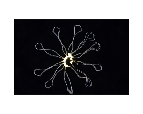 Гірлянда YES! Fun LED 10 ламп, молочно-біла, 1,1 м (801105)