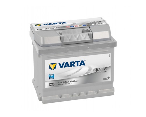 Акумулятор автомобільний Varta Silver Dynamic 52Аh (552401052)