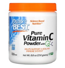 Вітамін Doctor's Best Вітамін С у Порошку, 8.8 унції (250 гр) (DRB-00333)