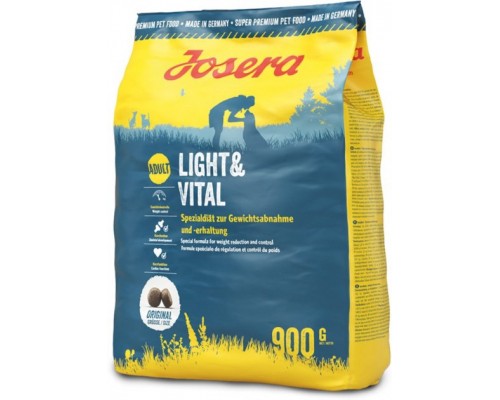 Сухий корм для собак Josera Light&Vital 900 г (4032254745297)