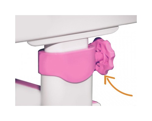 Парта Evo-kids стіл + шухляда + полиця) Pink (Evo-40 PN)