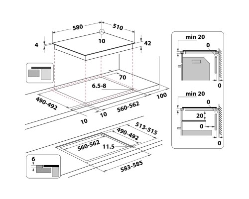 Варочна поверхня Whirlpool AKT8090/NE