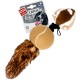 Іграшка для собак GiGwi Catch&fetch Барсук із двома пищалками 32 см (75075)