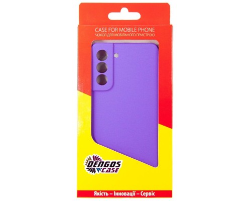 Чохол до мобільного телефона Dengos Carbon Samsung Galaxy S21 FE (purple) (DG-TPU-CRBN-159)