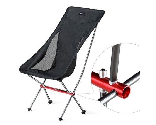 Крісло складане Naturehike YL06 NH18Y060-Z Black (6927595733608)
