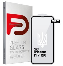 Скло захисне Armorstandart Pro 3D LE Apple iPhone 11 / XR Black (ARM65653)