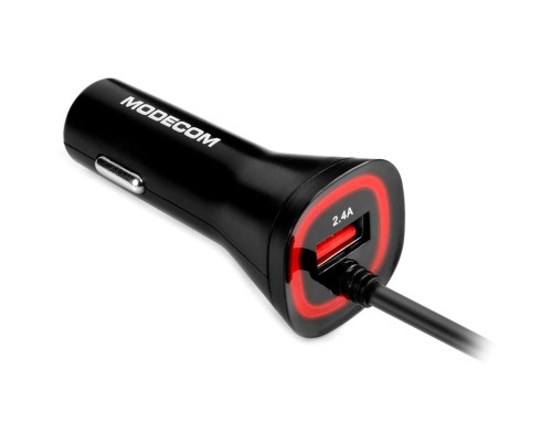 Зарядний пристрій Modecom USB 2.4A + cable Micro USB Royal KULU-01 (ZT-MC-KULU-01)