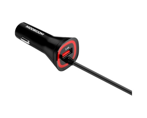 Зарядний пристрій Modecom USB 2.4A + cable Micro USB Royal KULU-01 (ZT-MC-KULU-01)