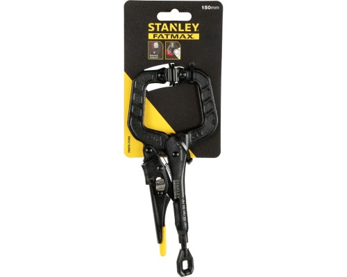Кліщі Stanley FatMax, з фіксатором із С-подібними губками, L=150 мм (FMHT0-75408)