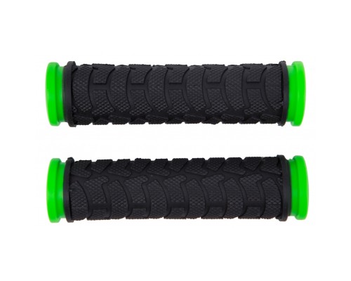Гріпси Bravvos L122 мм FL-424 Black/Green (GRI-333)