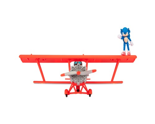 Ігровий набір Sonic the Hedgehog Сонік і Тейлз на біплані (412674)