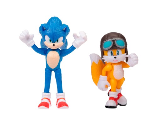 Ігровий набір Sonic the Hedgehog Сонік і Тейлз на біплані (412674)