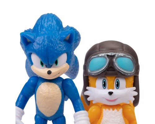 Ігровий набір Sonic the Hedgehog Сонік і Тейлз на біплані (412674)