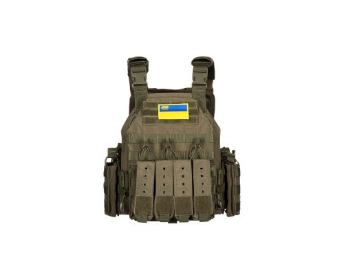 Плитоноска 2E Combat Тип 3 2Е Green (2E-MILPLACARTYPE3-YC-OG)