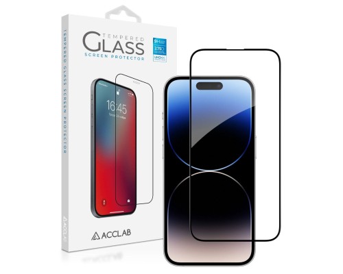 Скло захисне ACCLAB Full Glue ESD Apple iPhone 14 Pro Max (1283126542060)