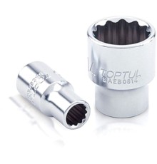 Головка торцева Toptul 12-гранна 1/4