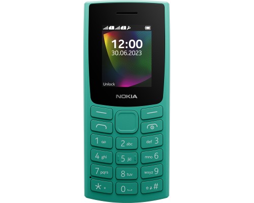Мобільний телефон Nokia 106 DS 2023 Green (1GF019BPJ1C01)