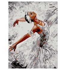 Картина по номерам ZiBi Лебедине озеро 40*50 см ART Line (ZB.64211)