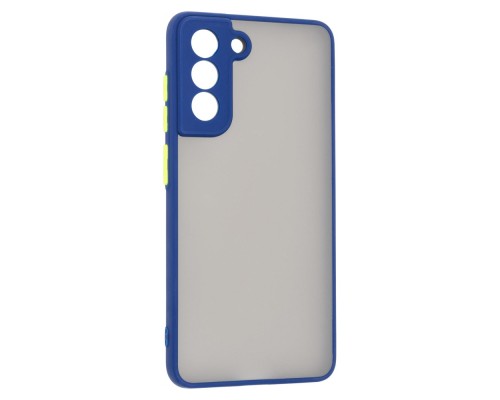 Чохол до мобільного телефона Armorstandart Frosted Matte Samsung S21 FE Navy Blue (ARM70488)