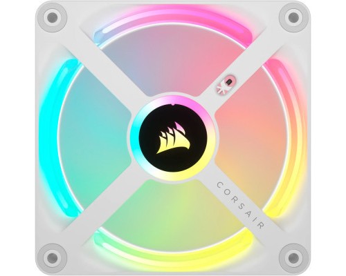 Кулер до корпусу Corsair iCUE Link QX120 RGB PWM White (CO-9051005-WW)