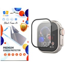 Скло захисне Drobak Apple Watch Ultra 2 49mm Black Frame A+ (323209)