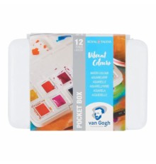 Акварельні фарби Royal Talens Van Gogh Pocket box Vibrant Colours 12 кольорів (8712079422820)