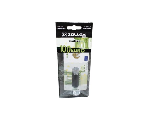 Ароматизатор для автомобіля Zollex EURO Black ice (3930552) 
