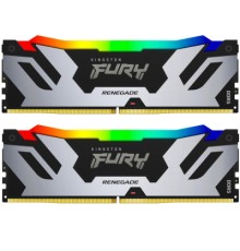 Модуль пам'яті для комп'ютера DDR5 48GB (2x24GB) 7200 MHz Renegade RGB XMP Kingston Fury (ex.HyperX) (KF572C38RSAK2-48)