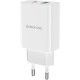 Зарядний пристрій BOROFONE BA56A Lavida dual port PD20W+QC3.0 charger White (BA56AW)