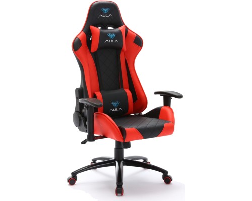 Крісло ігрове Aula F1029 Gaming Chair Black/Red (6948391286181)
