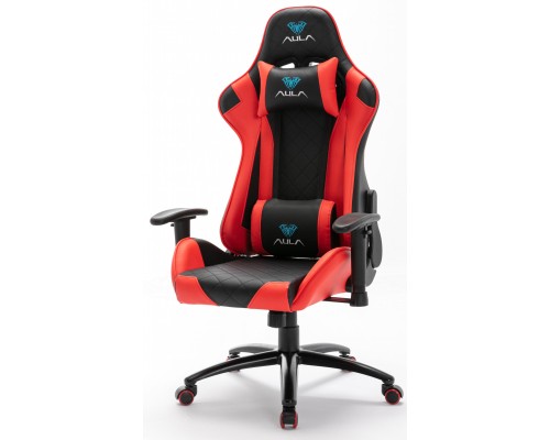 Крісло ігрове Aula F1029 Gaming Chair Black/Red (6948391286181)